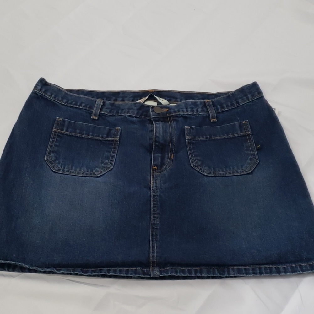Abercrombie and Fitch denim mini skirt